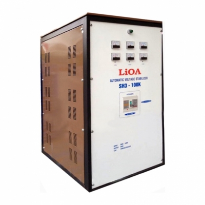 Ổn áp 3P khô LiOA DR3-100K 100kVA (Trắng)