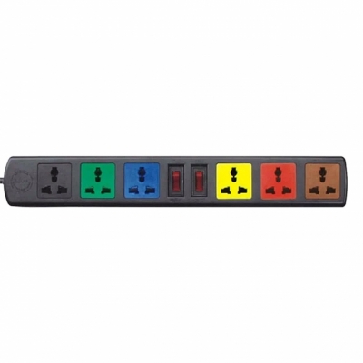 Ổ cắm LiOA 6 lỗ 3 châu 6D32N dây dài 3M