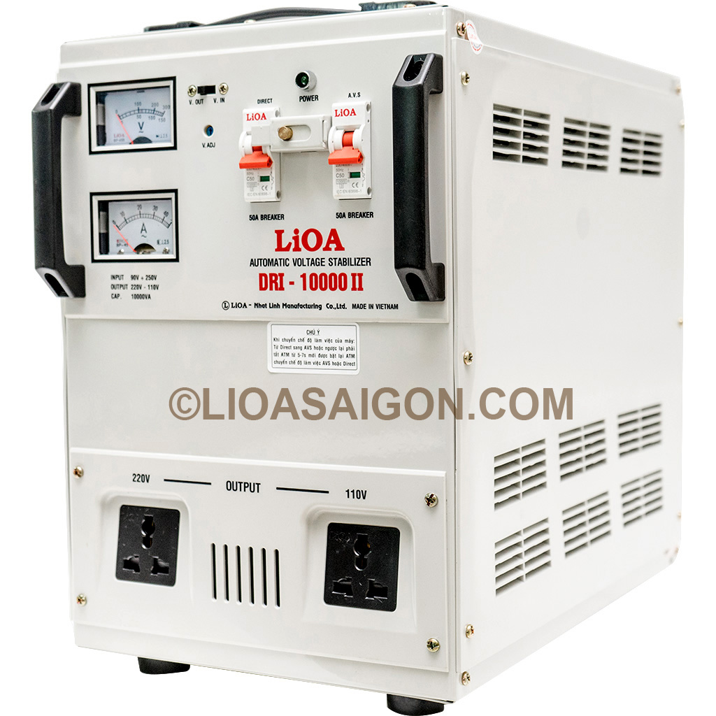 ổn áp LiOA 10KVA dải 90V