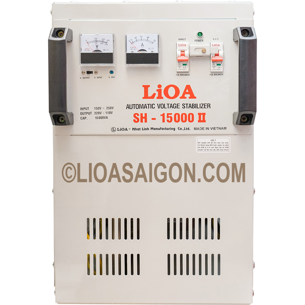 Ổn áp LiOA 15KVA dải 150V