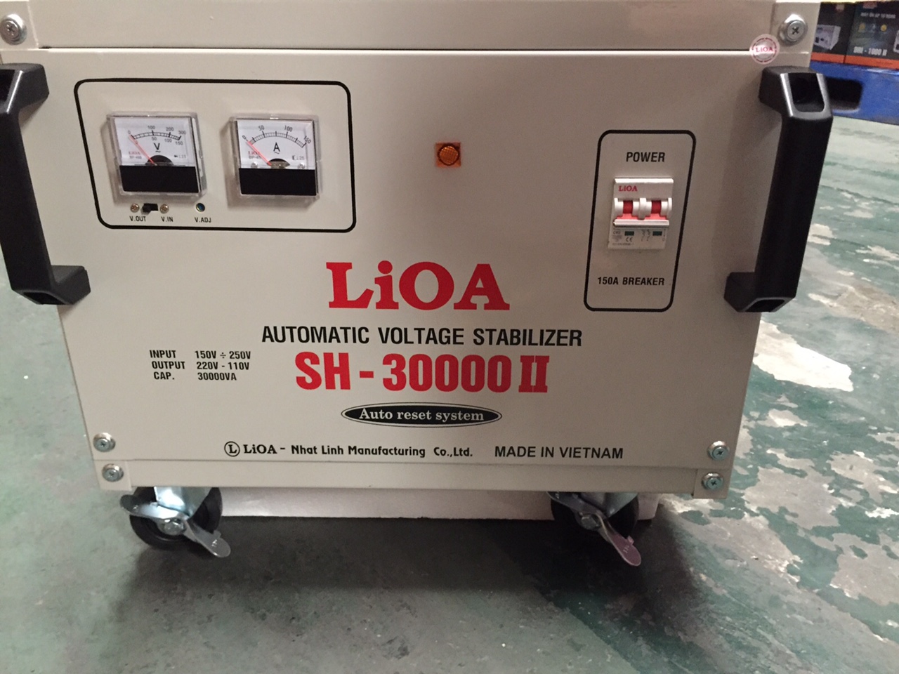 ỔN ÁP LIOA 1 PHA - ỔN ÁP LIOA 30KVA